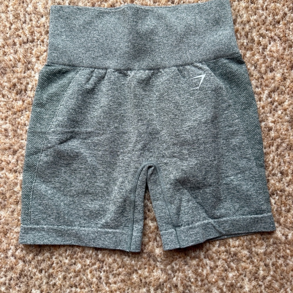 Gymshark Gray seamless Shorts size xs